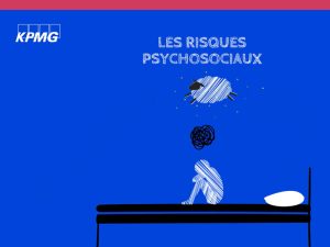 Motion design réalisé par SVD Studio pour présenter ce que sont les risques psychosociaux - KPMG