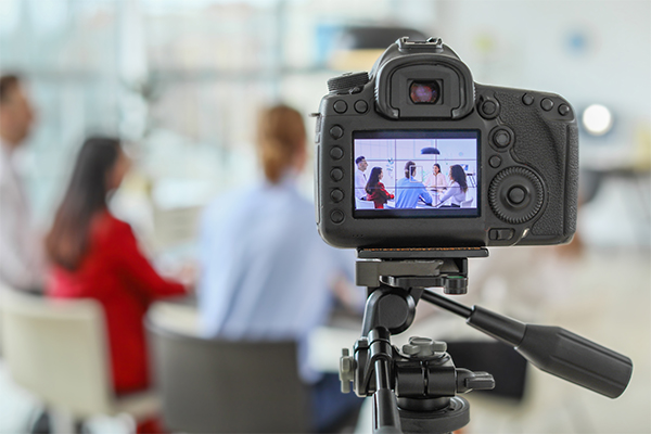 Vidéo de recrutement : tournage d'une vidéo
