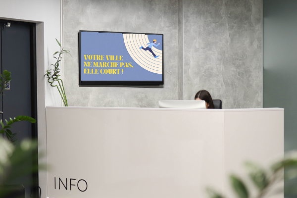 L'affichage dynamique dans les collectivités : sensibilisation associations